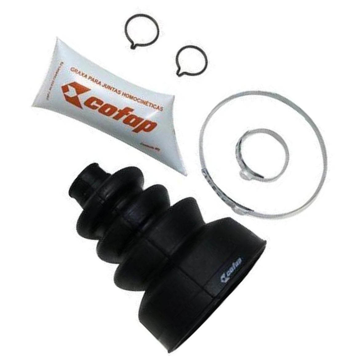 Kit Reparo Junta Fixa Dianteira Roda Manual Com Coifa - Cofap - KJH03213