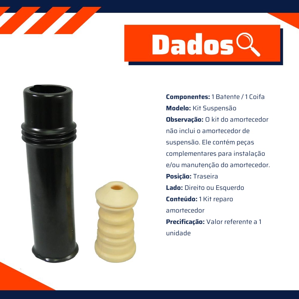 Kit Suspensão Traseira - Cofap - KSC17203S