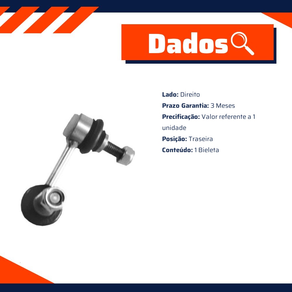 Bieleta Traseira Direita para Honda Civic - Cofap - BTC10204