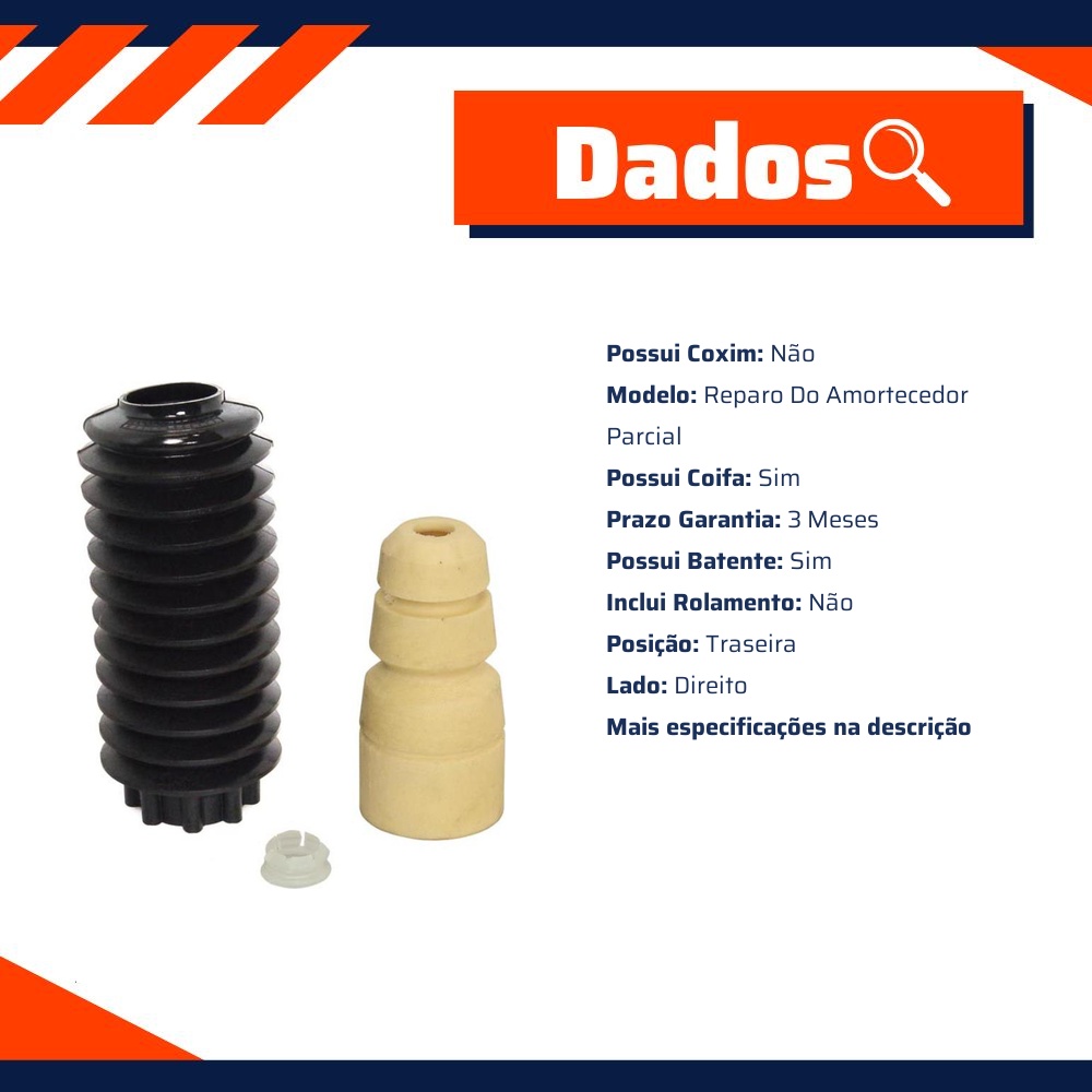 Kit Suspensão Traseira - Cofap - KSC01201S