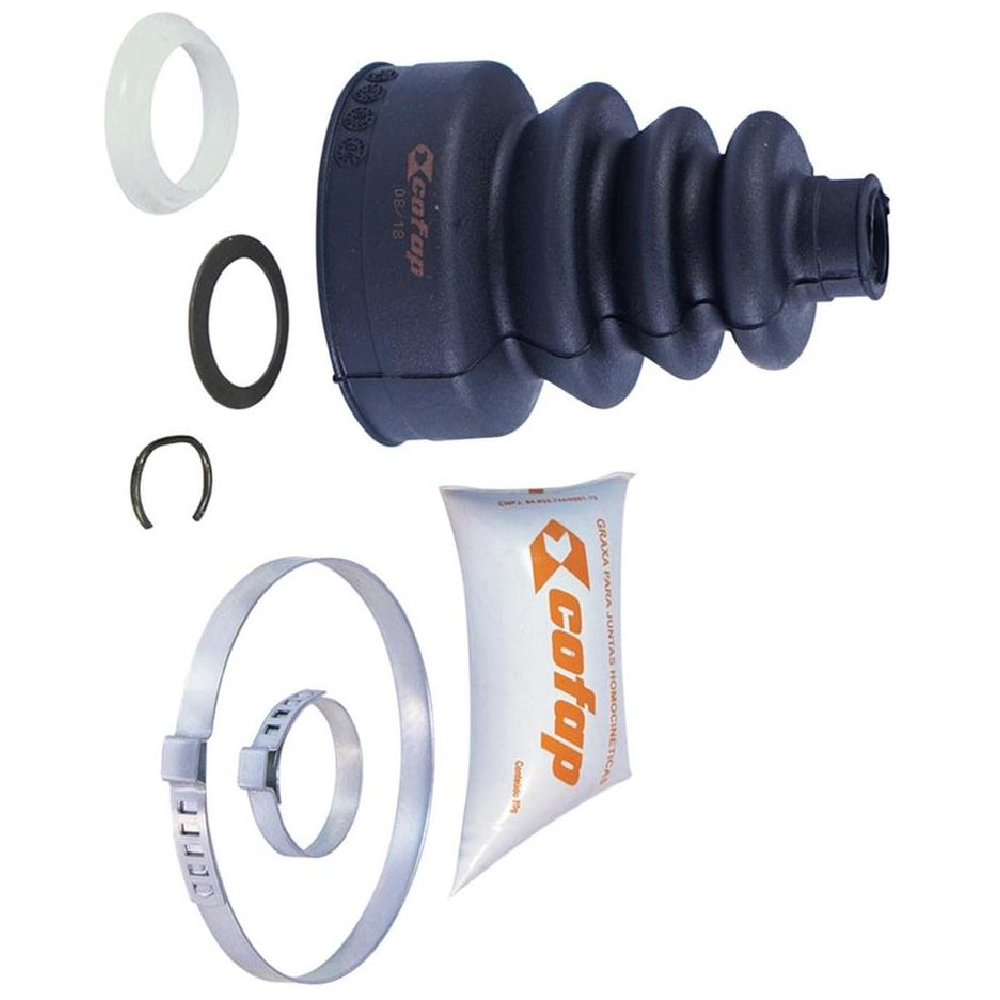 Kit Reparo Junta Fixa Dianteira Roda Manual Com Coifa - Cofap - KJH08204