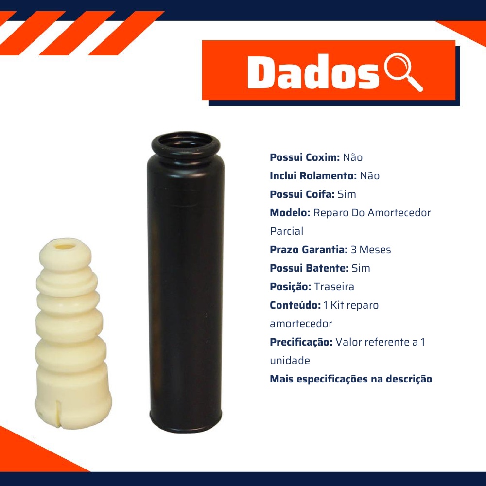 Kit Suspensão Traseira - Cofap - KSC08206S