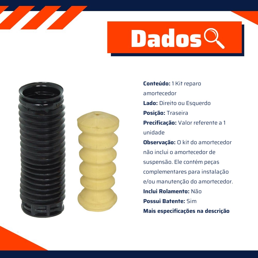 Kit Suspensão Traseira - Cofap - KSC08204S