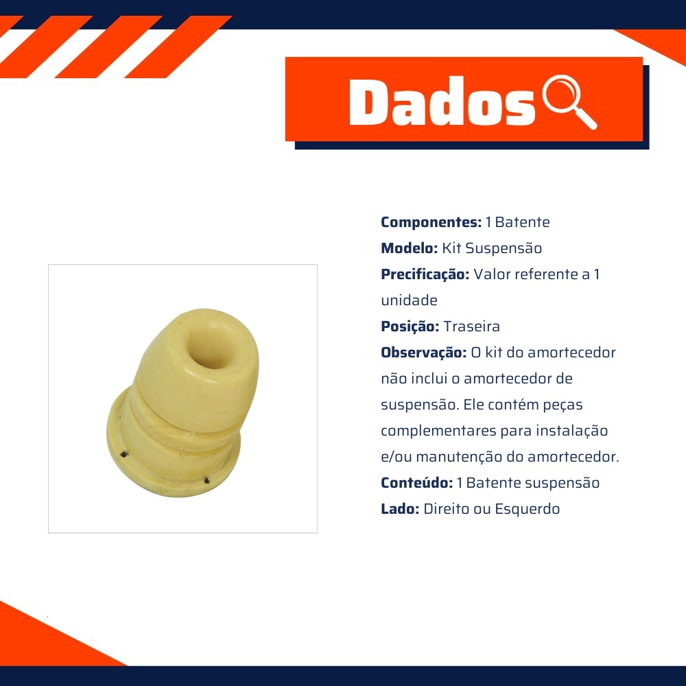 Batente Suspensão Traseiro - Cofap - KSC03206S