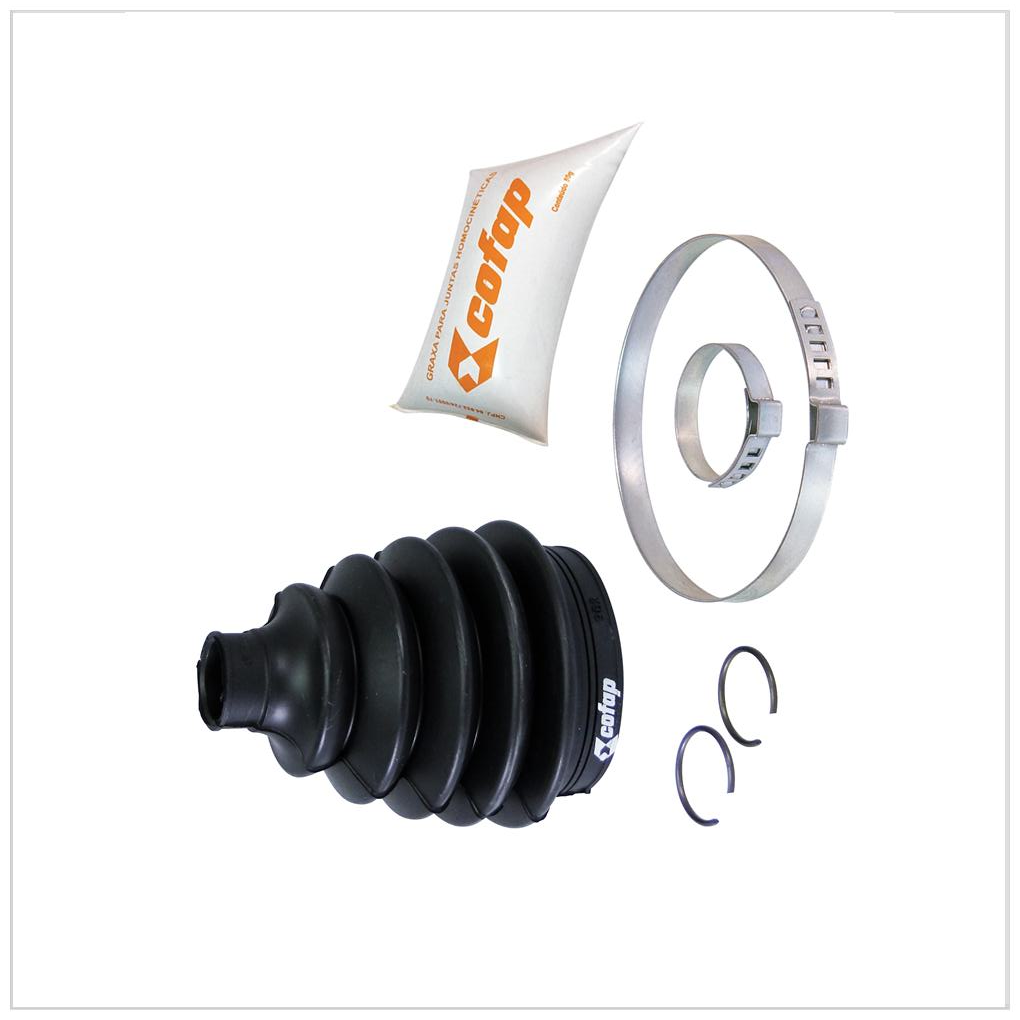 Kit Reparo Junta Fixa Dianteira Roda Manual Automática com Coifa para Honda FIT - Cofap - KJH10204