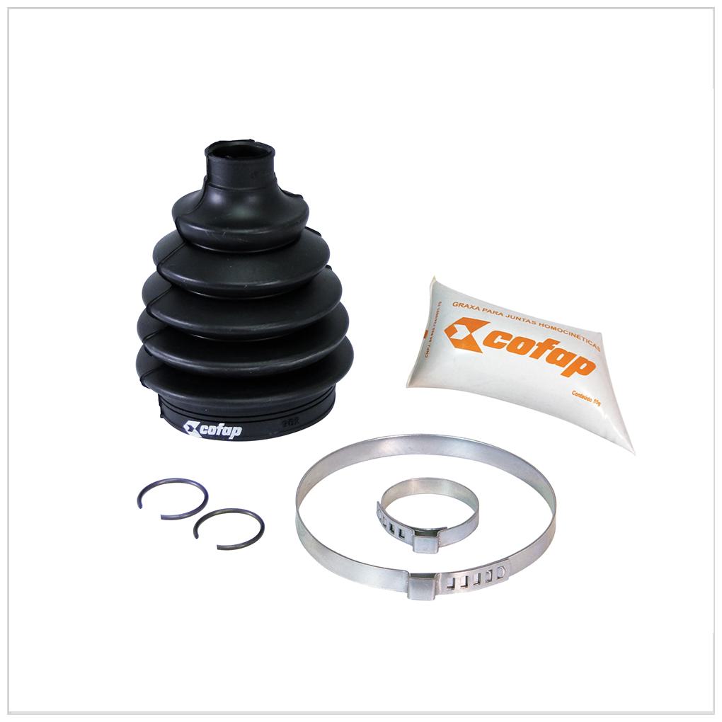Kit Reparo Junta Fixa Dianteira Roda Manual / Automática Com Coifa Honda Fit - Cofap - KJH10204
