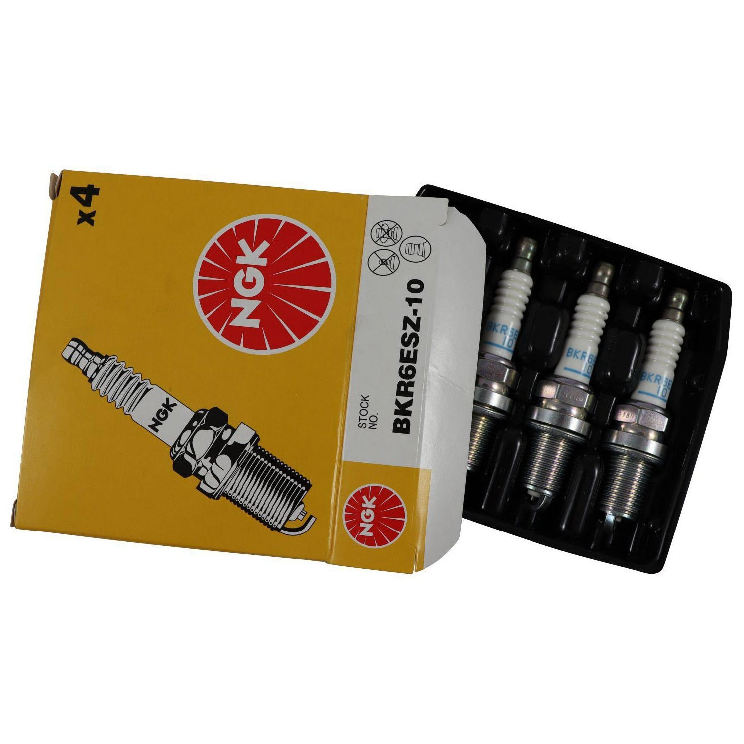 Kit 4 Vela de Ignição - NGK - BKR6ESZ-10