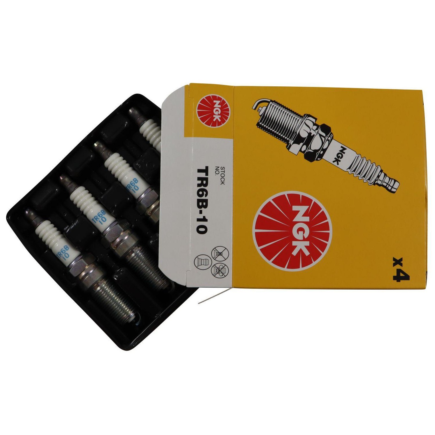 Kit 4 Vela de Ignição - NGK - TR6B-10