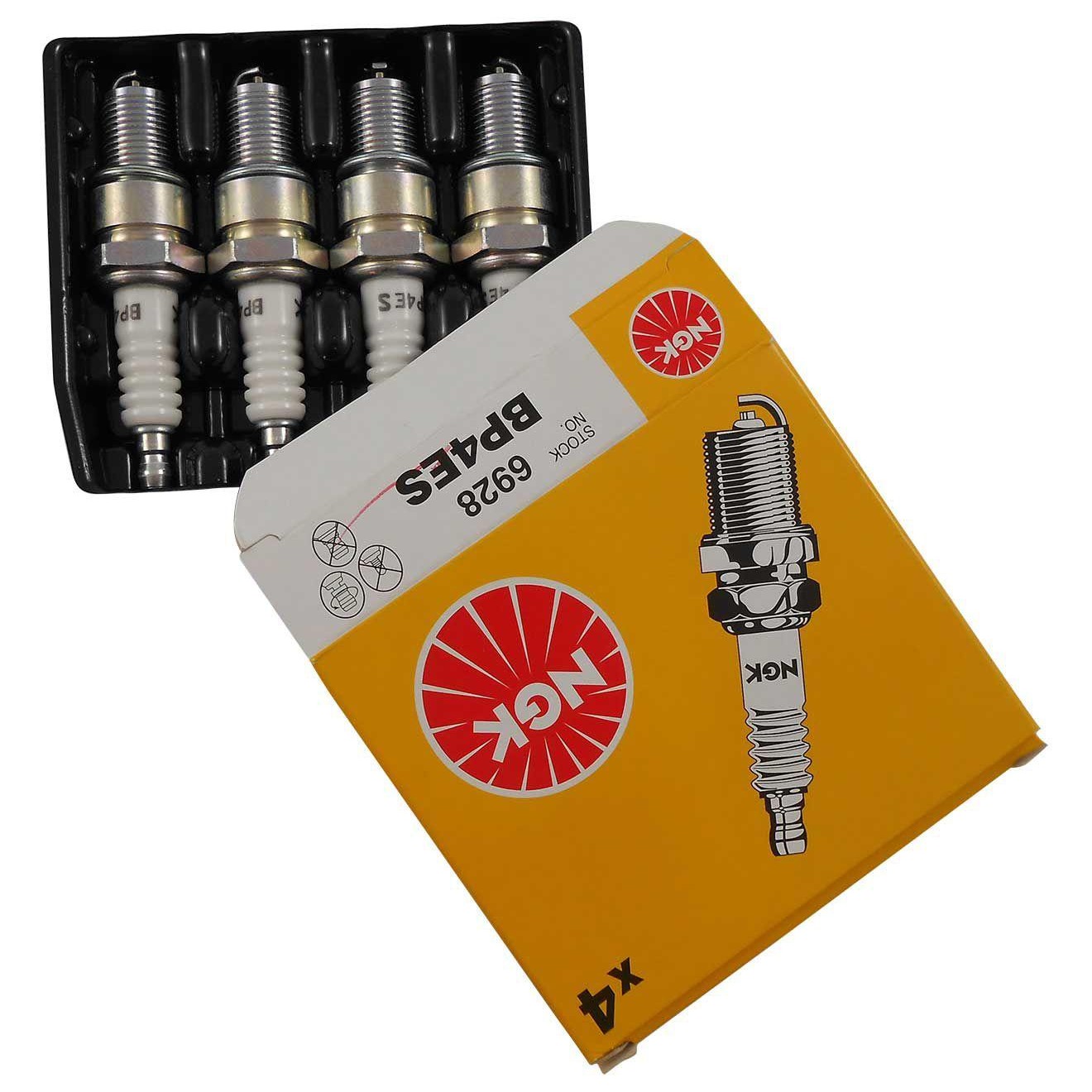 Kit 4 Vela de Ignição - NGK - BP4ES
