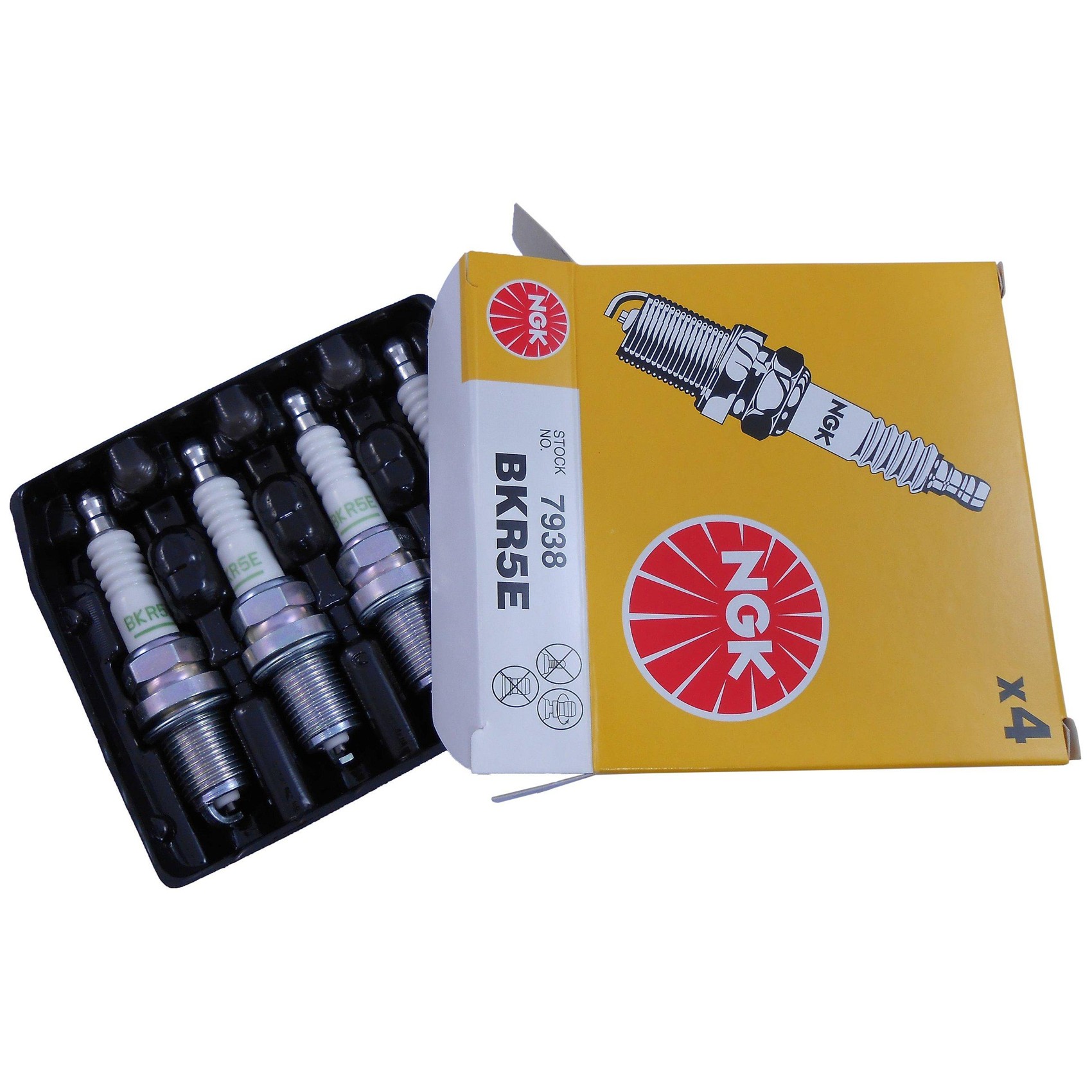 Kit 4 Vela de Ignição Green - NGK - BKR5E