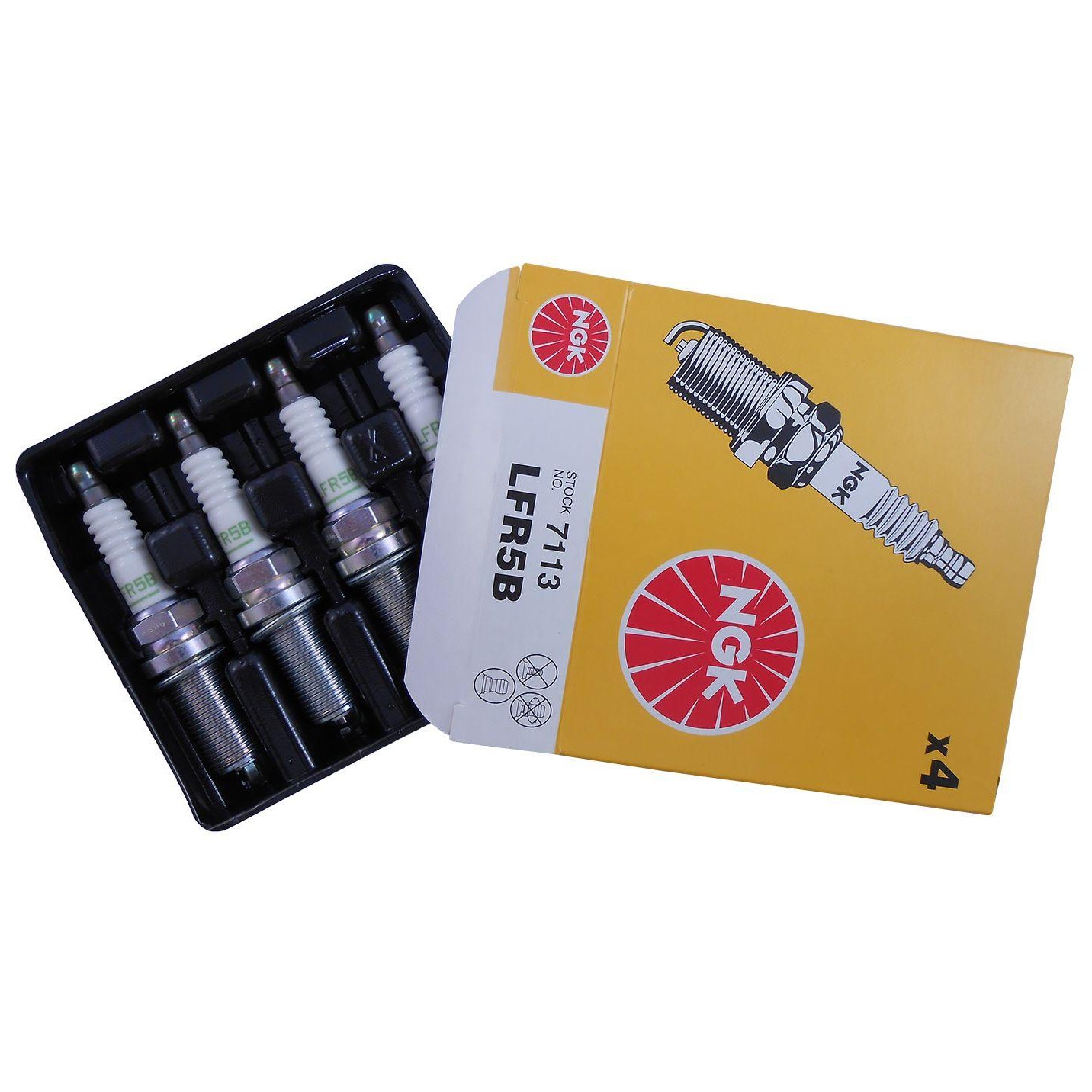 Kit 4 Vela de Ignição Green - NGK - LFR5B
