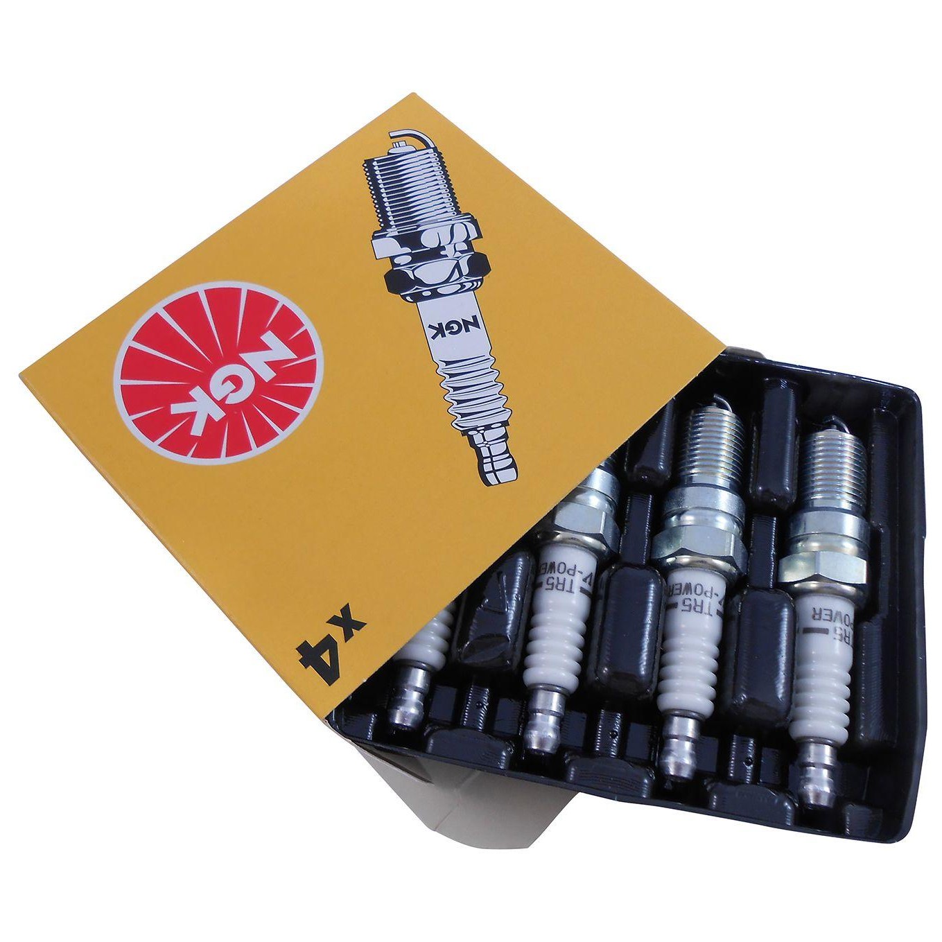 Kit 4 Vela de Ignição Green para Ford F-150 e Ranger - NGK - TR5