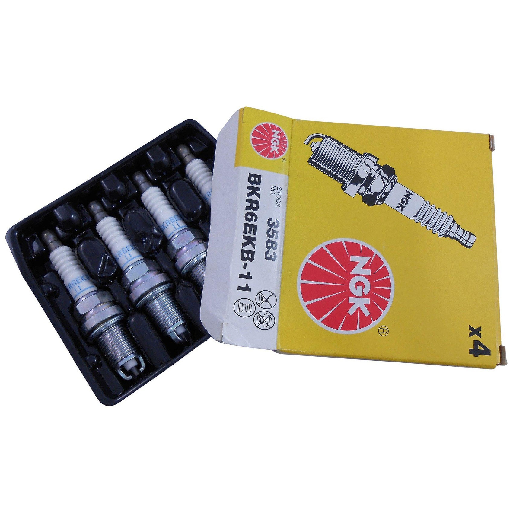 Kit 4 Vela de Ignição - NGK - BKR6EKB-11