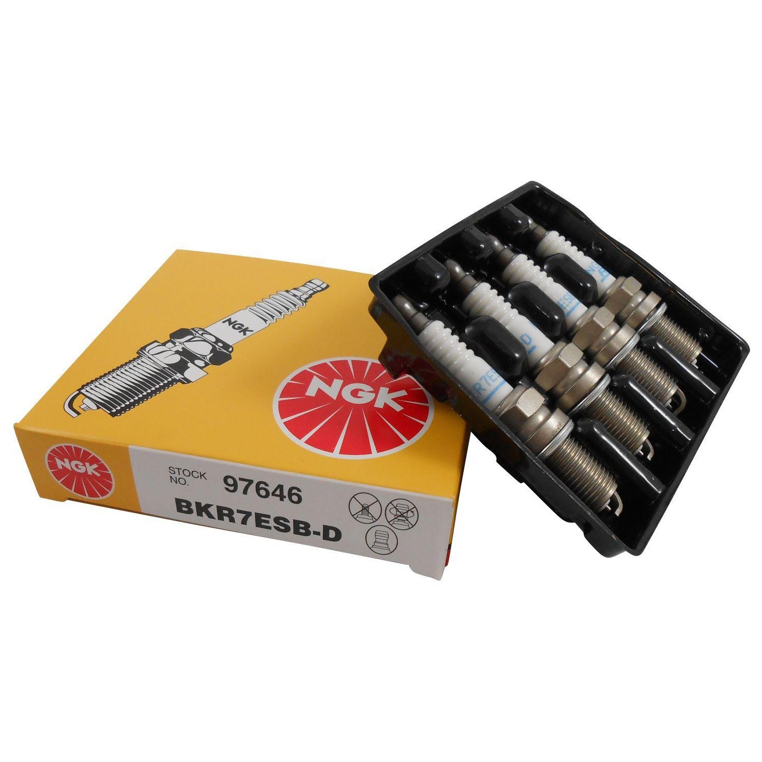 Kit 4 Vela de Ignição - NGK - BKR7ESB-D