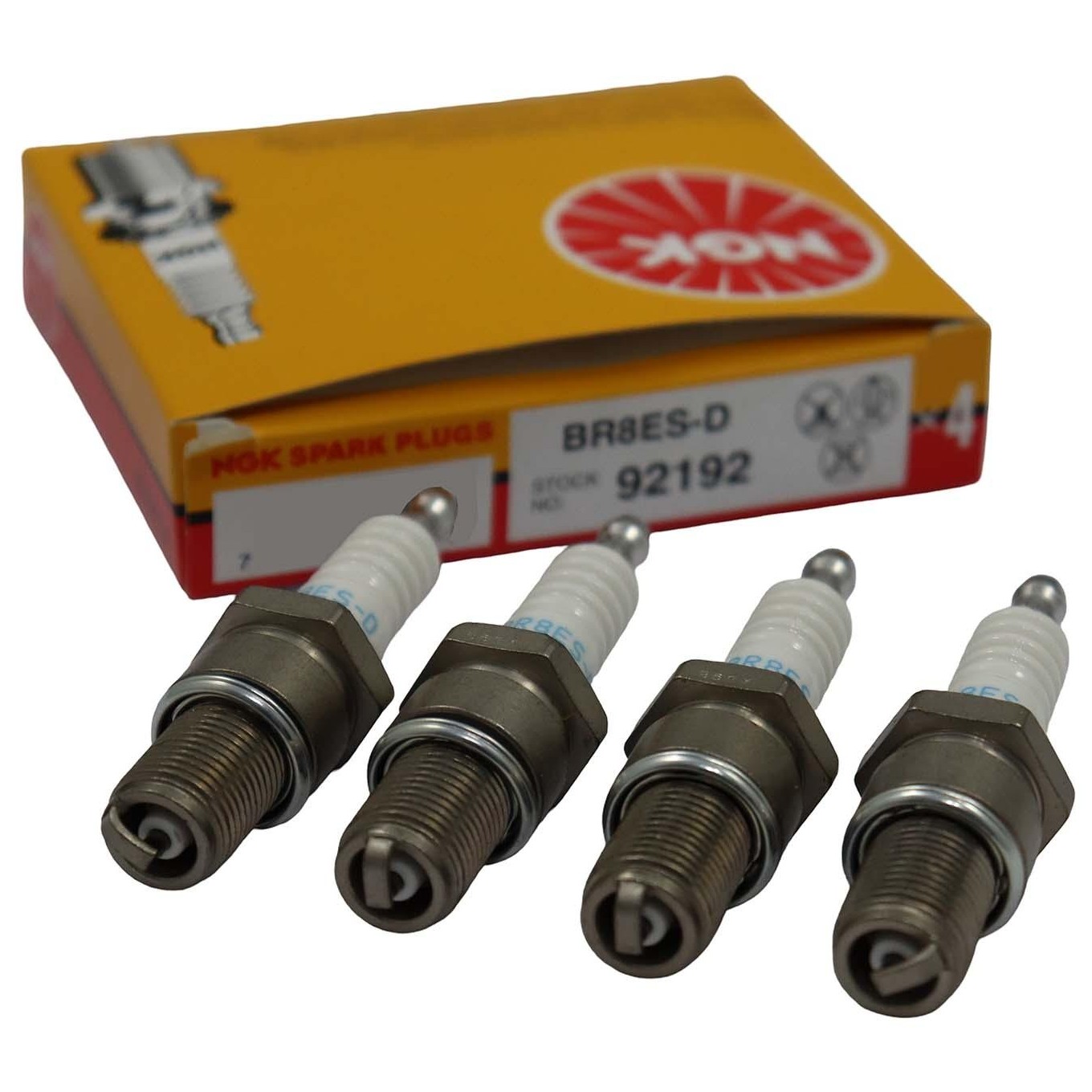 Kit 4 Vela de Ignição - NGK - BR8ES-D