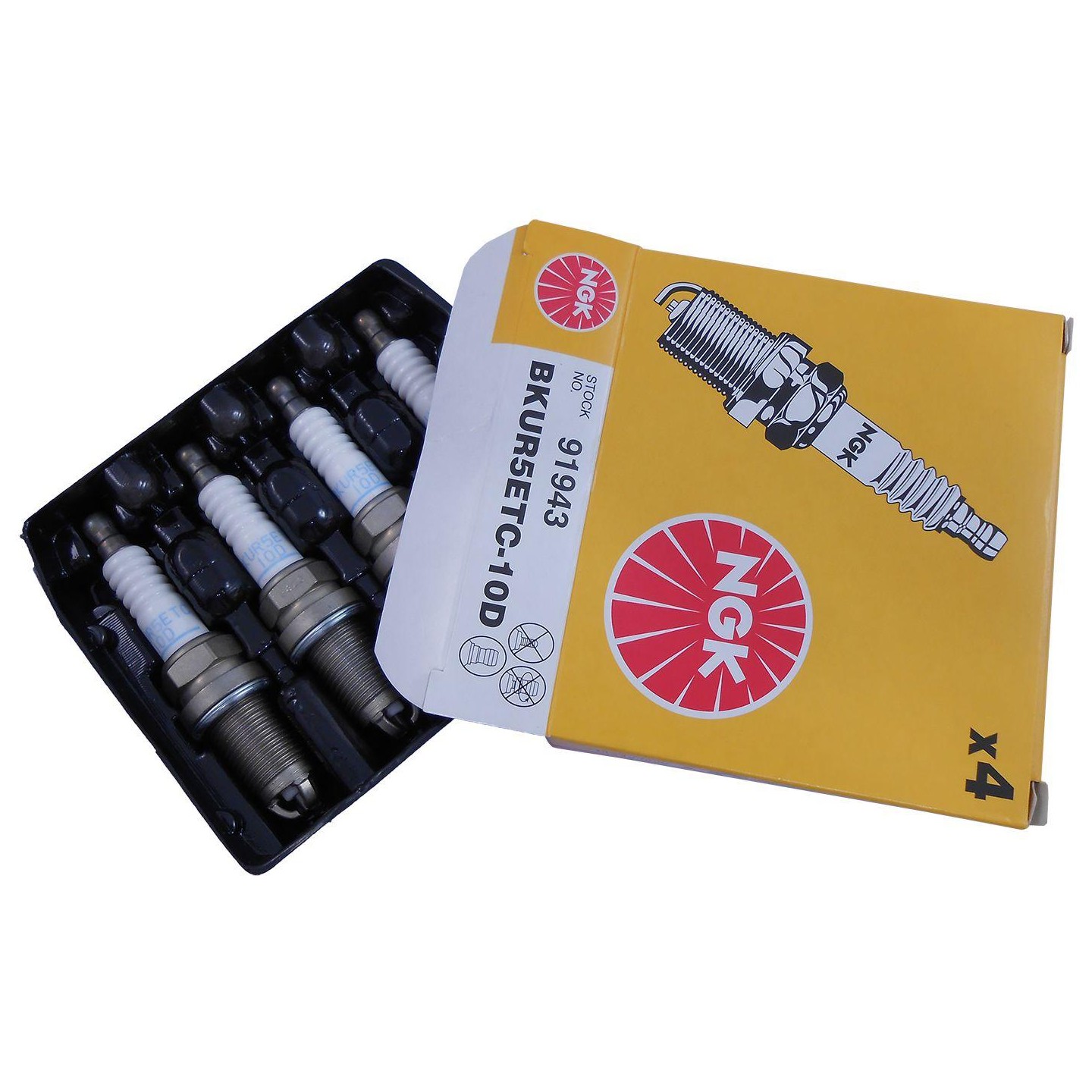 Kit 4 Vela de Ignição - NGK - BKUR5ETC-10D