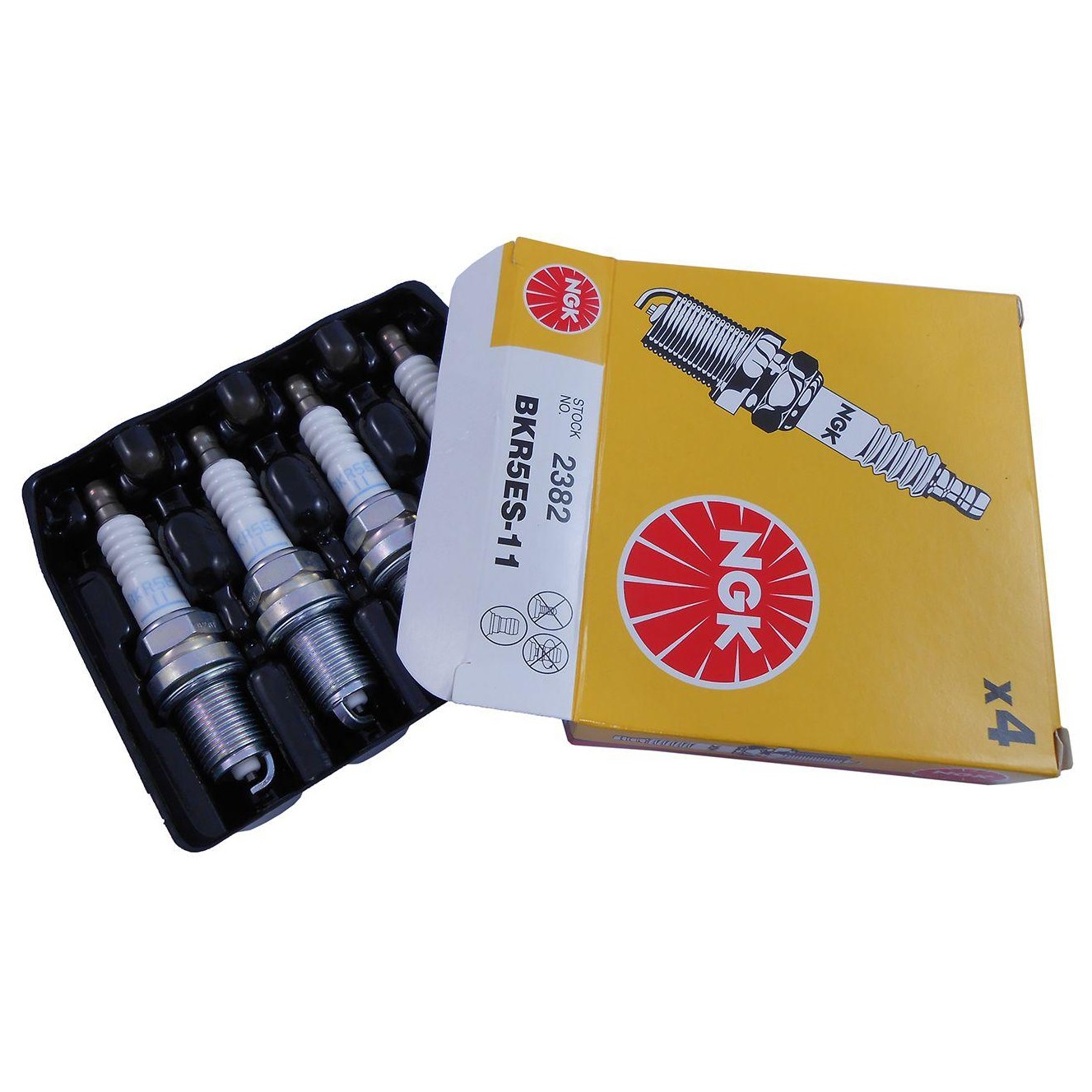 Kit 4 Vela de Ignição - NGK - BKR5ES11
