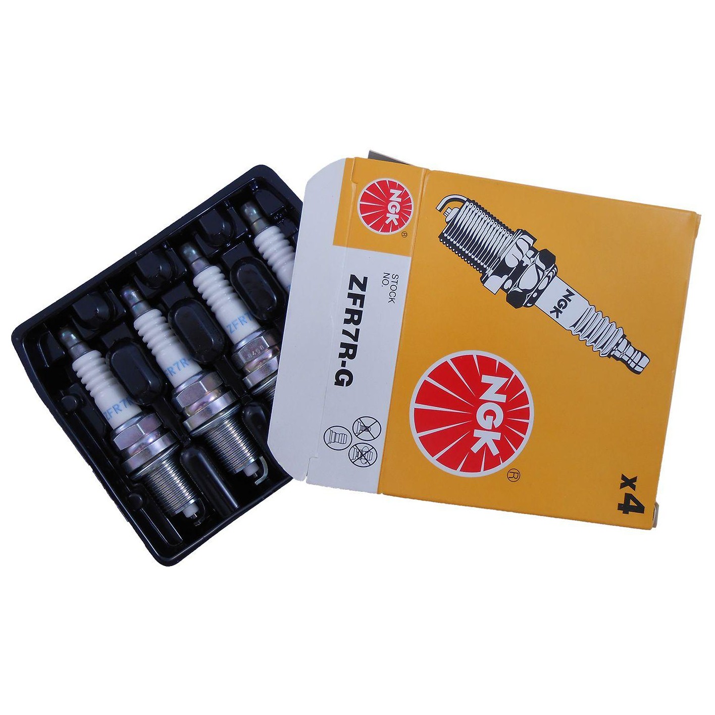 Kit 4 Vela de Ignição - NGK - ZFR7R-G