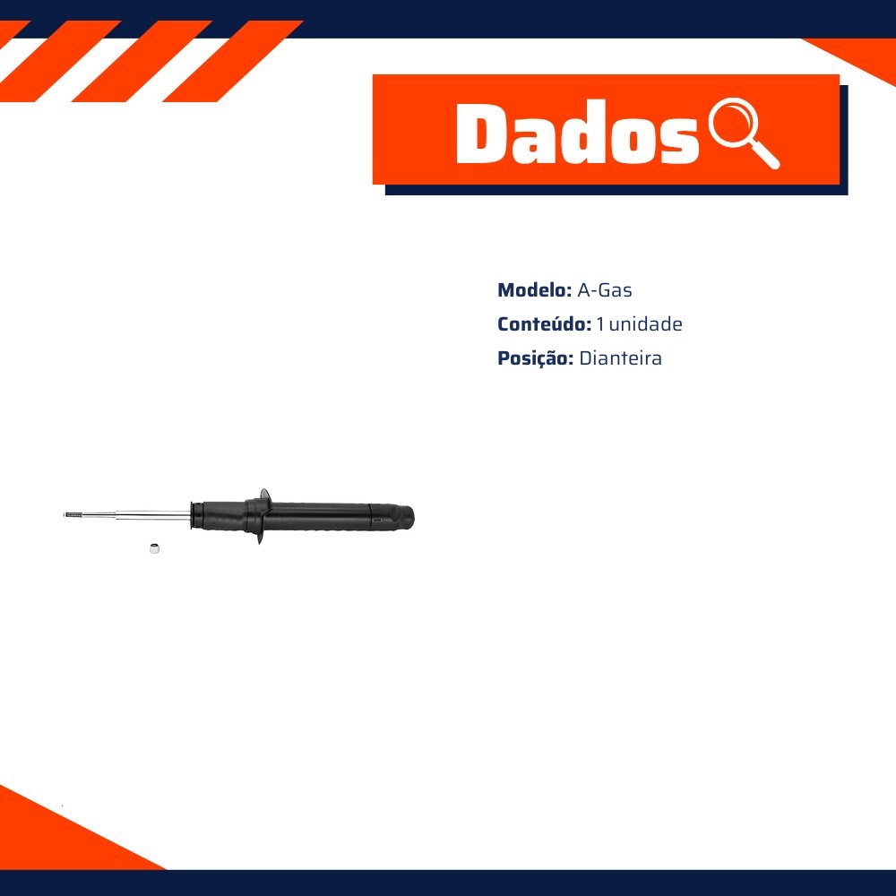 Amortecedor Excel-G Dianteiro da Suspensão para Hyundai Sonata - KYB - 340022