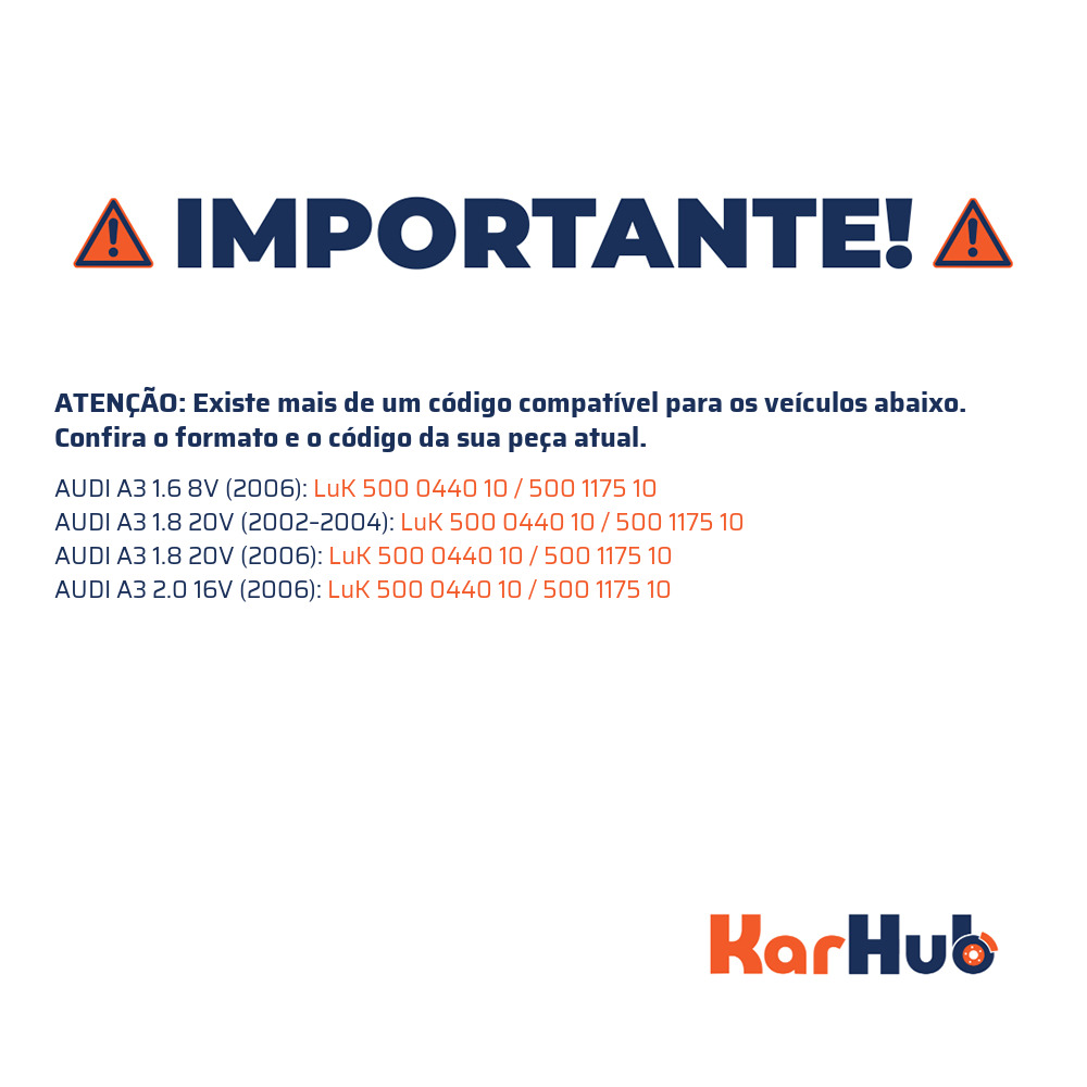 Rolamento DA Embreagem - LuK - 500 0440 10