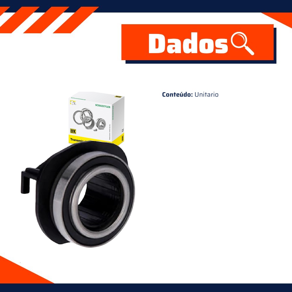 Rolamento da Embreagem para Renault Twingo - LuK - 500 0758 10