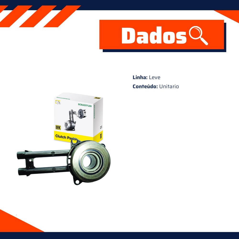 Atuador Hidráulico de Embreagem - LuK - 510 0058 10 0