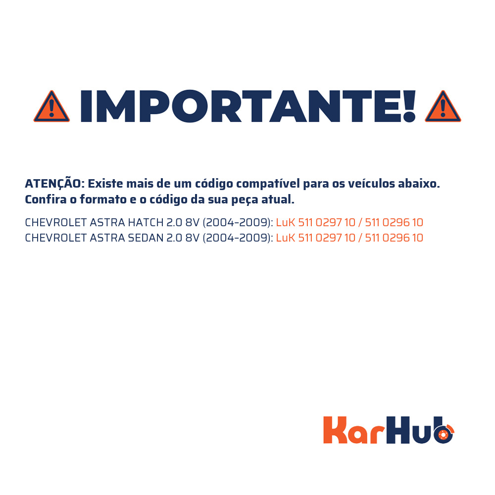 Cilindro Mestre de Embreagem - LuK - 511 0297 10 0