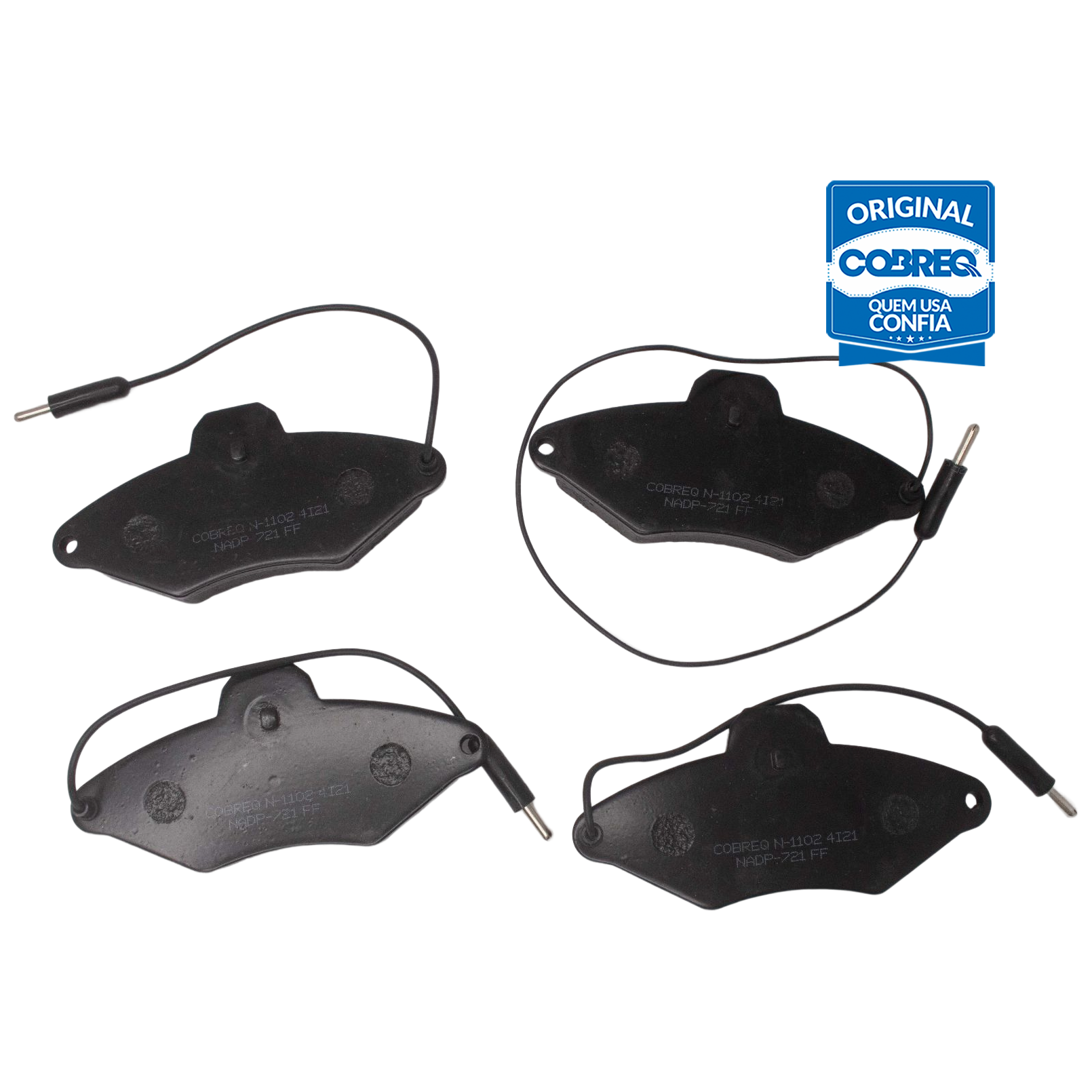 Pastilha de Freio Dianteira para Citroen Xantia e Xantia Break - Cobreq - N-1102