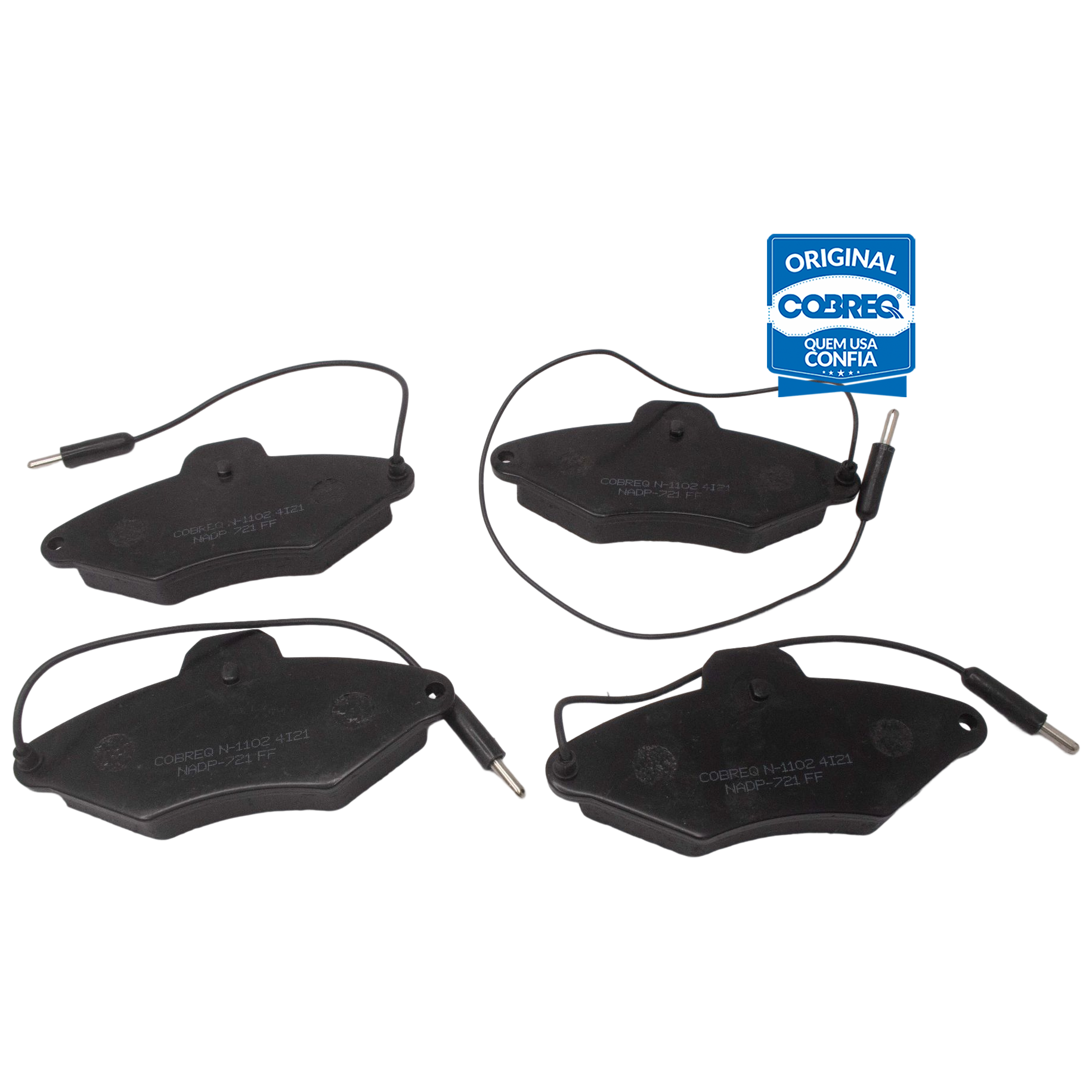 Pastilha de Freio Dianteira para Citroen Xantia e Xantia Break - Cobreq - N-1102