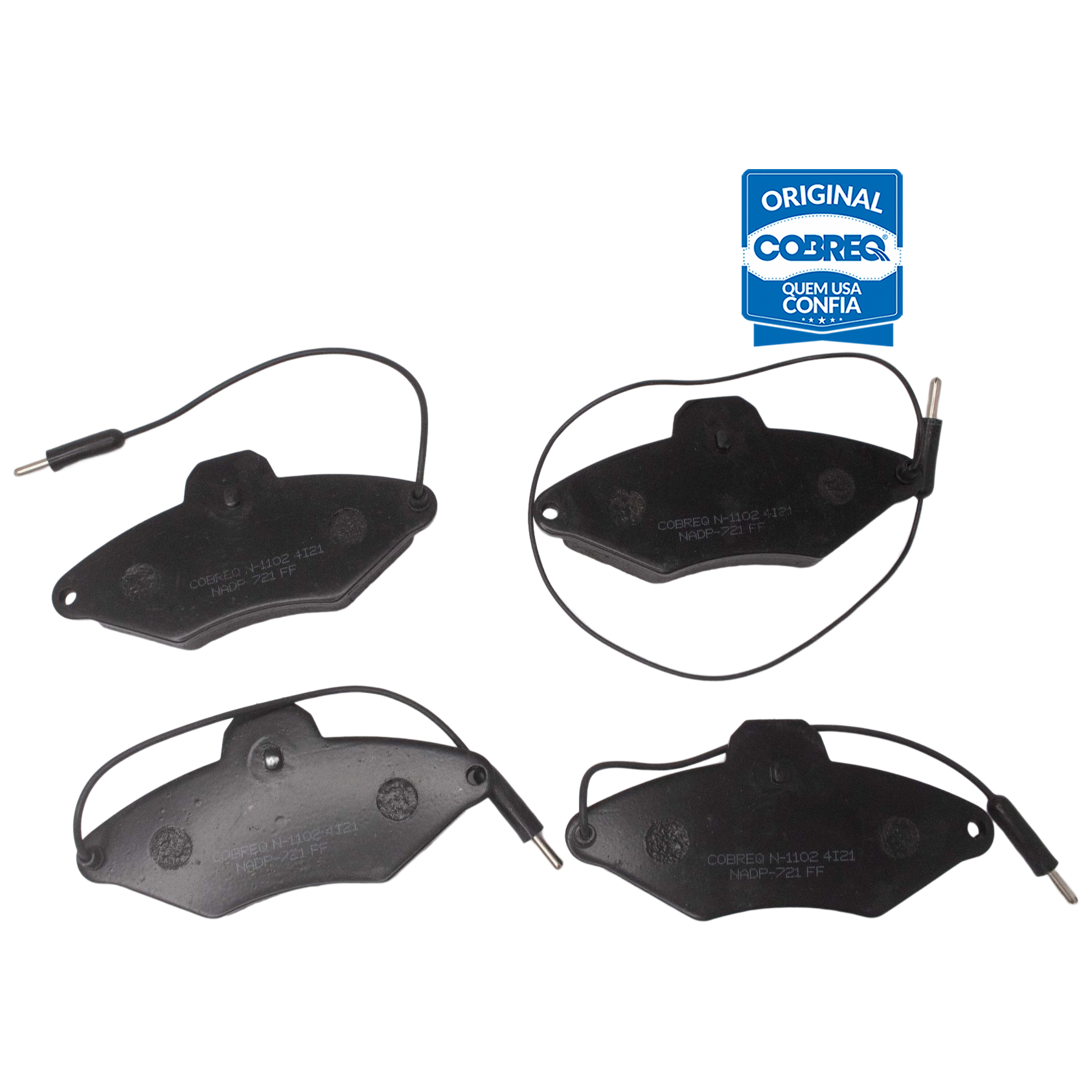 Pastilha de Freio Dianteira para Citroen Xantia e Xantia Break - Cobreq - N-1102