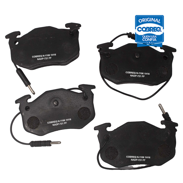 Pastilha de Freio Dianteira para Citroen BX - Cobreq - N-1106