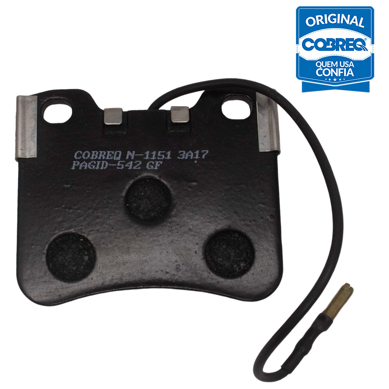 Pastilha de Freio Dianteira para Citroen AX e Peugeot 106 - Cobreq - N-1151