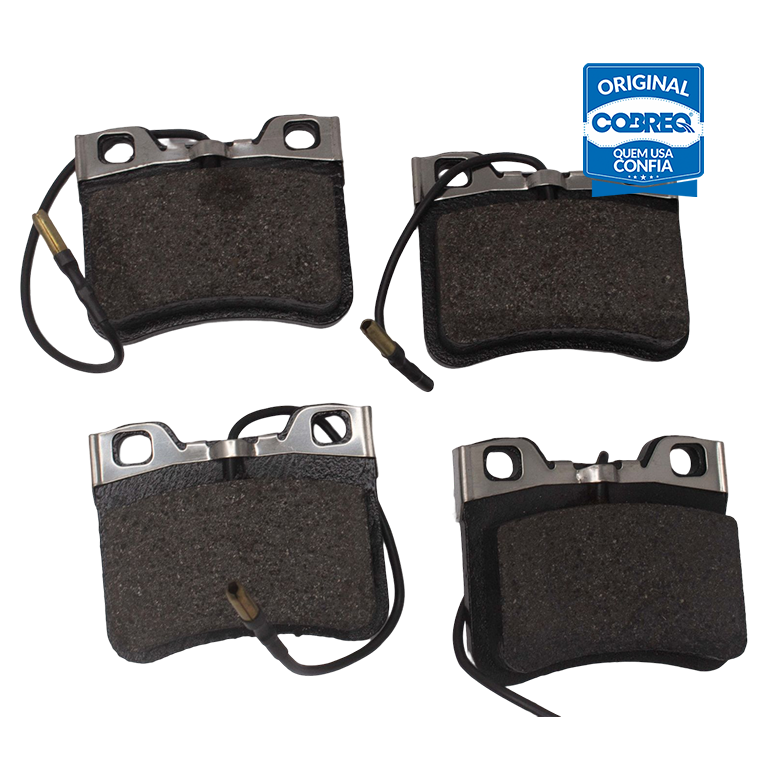 Pastilha de Freio Dianteira para Citroen AX e Peugeot 106 - Cobreq - N-1151