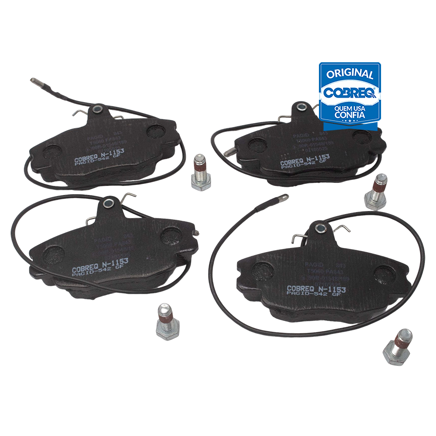 Pastilha de Freio Dianteira para Citroen ZX - Cobreq - N-1153
