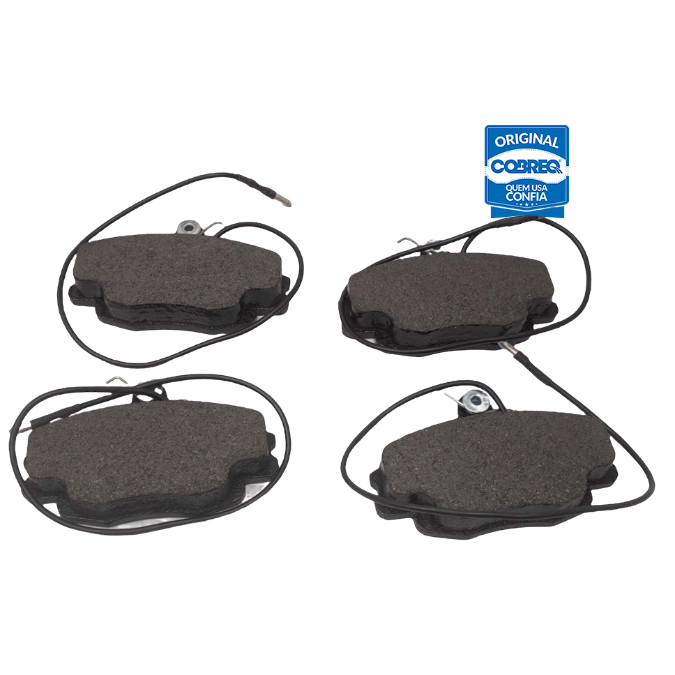 Pastilha de Freio Dianteira para Citroen ZX - Cobreq - N-1153