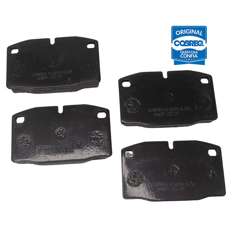 Pastilha de Freio Dianteira para Daewoo Espero - Cobreq - N-1200