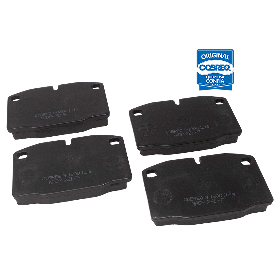 Pastilha de Freio Dianteira para Daewoo Espero - Cobreq - N-1200