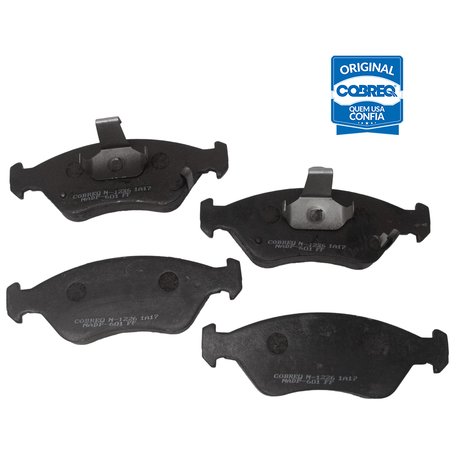 Pastilha de Freio Dianteira para KIA Clarus - Cobreq - N-1226
