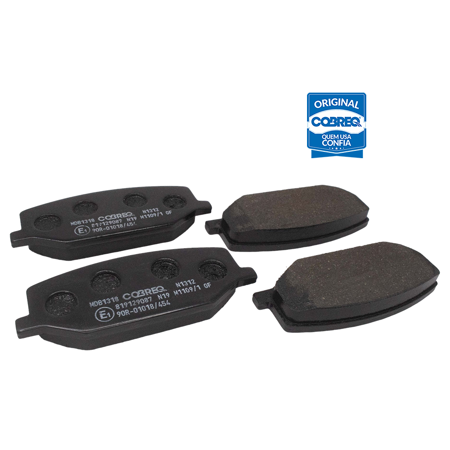 Pastilha de Freio Dianteira para KIA Clarus - Cobreq - N-1228
