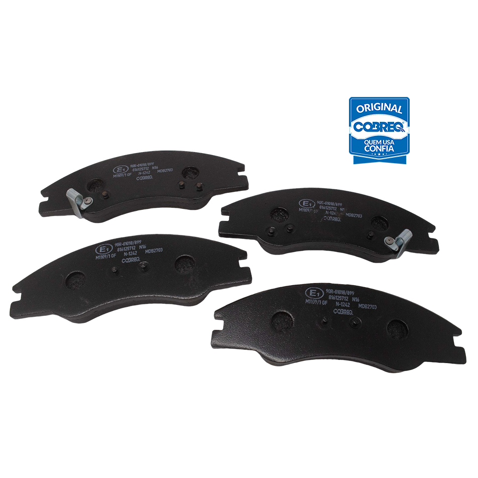 Pastilha de Freio Dianteira para KIA Cerato - Cobreq - N-1242