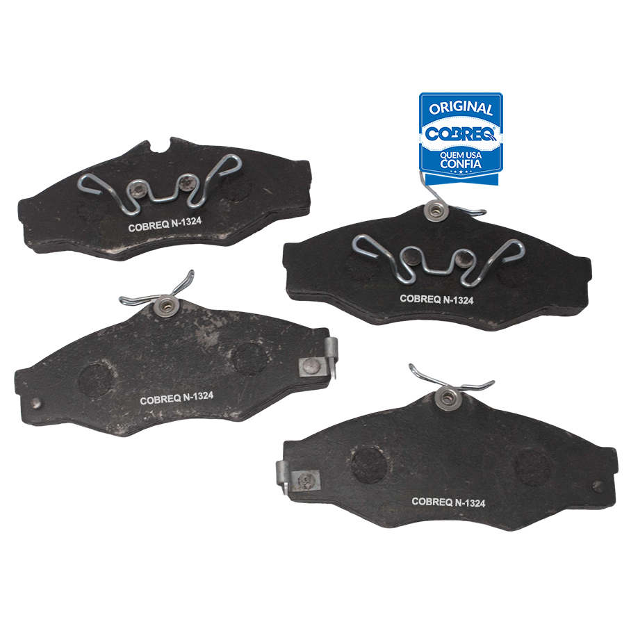 Pastilha de Freio Dianteira para Toyota Hilux - Cobreq - N-1324