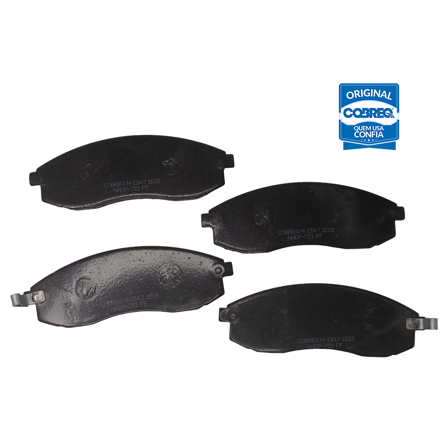 Pastilha de Freio Dianteira para Nissan Maxima - Cobreq - N-1347