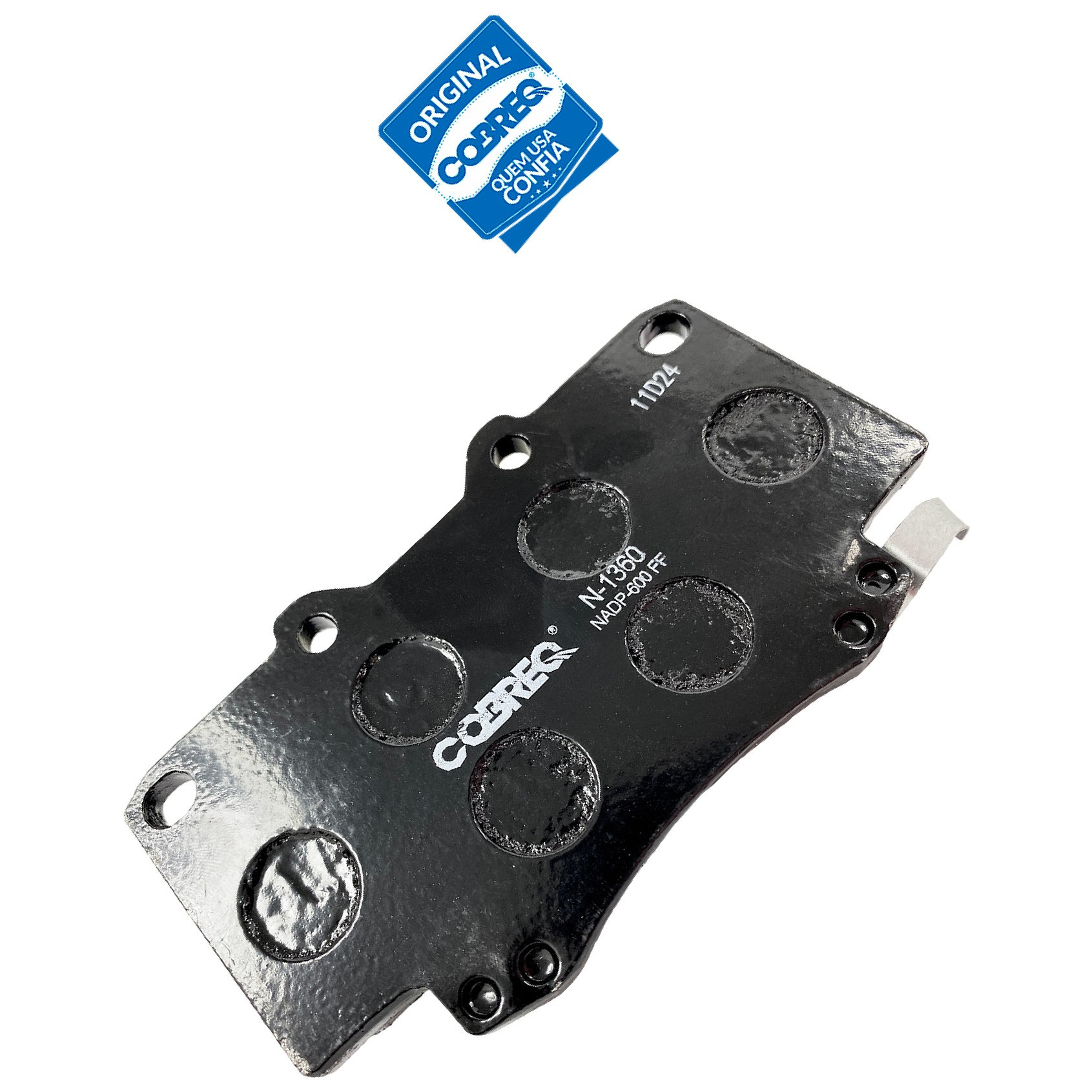 Pastilha de Freio Dianteira para Toyota Hilux - Cobreq - N-1360