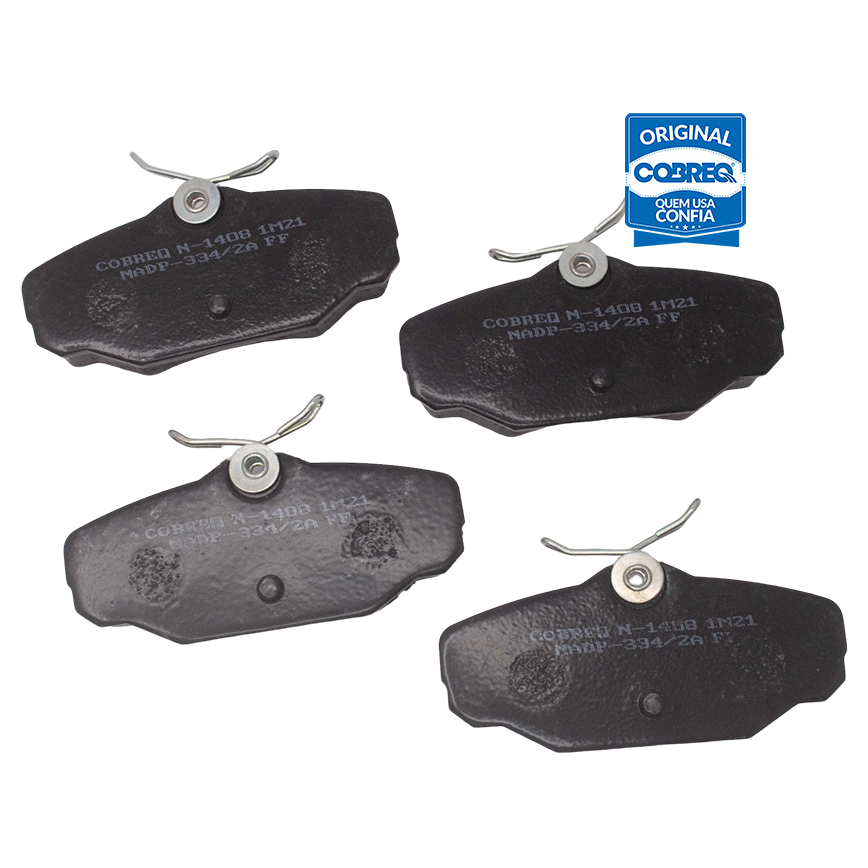 Pastilha de Freio Traseira para Troller T4 - Cobreq - N-1408