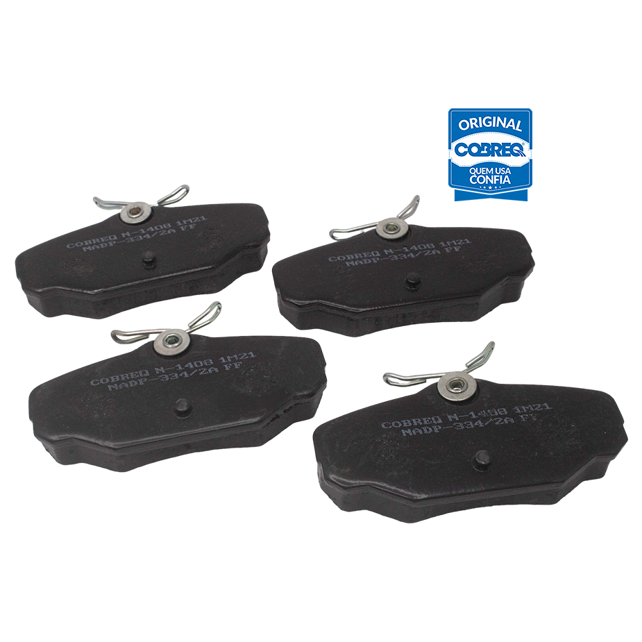 Pastilha de Freio Traseira para Troller T4 - Cobreq - N-1408