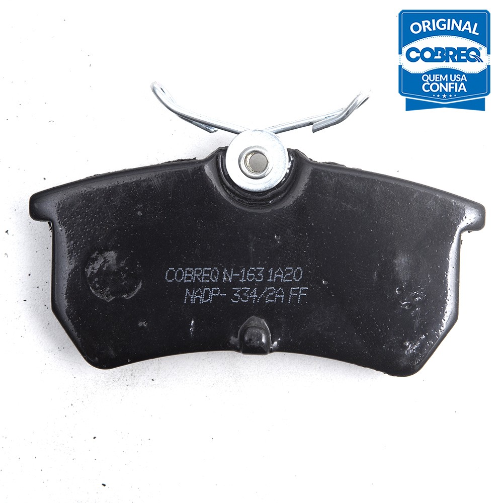 Pastilha de Freio Traseira para Ford Focus e Focus Sedan - Cobreq - N-163