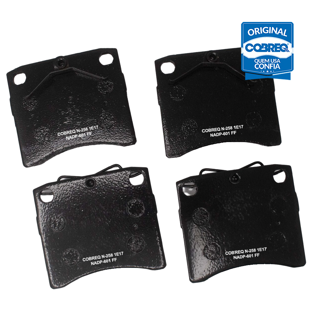 Pastilha de Freio Dianteira para Volkswagen Transporter - Cobreq - N-258