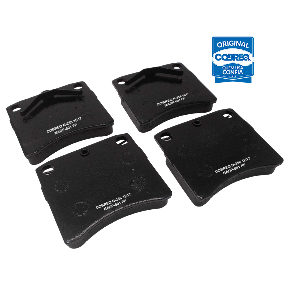 Pastilha de Freio Dianteira para Volkswagen Transporter - Cobreq - N-258