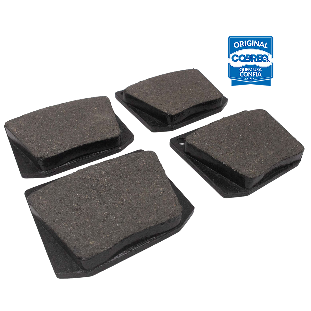 Pastilha de Freio Dianteira para Chevrolet Caravan e Opala - Cobreq - N-301