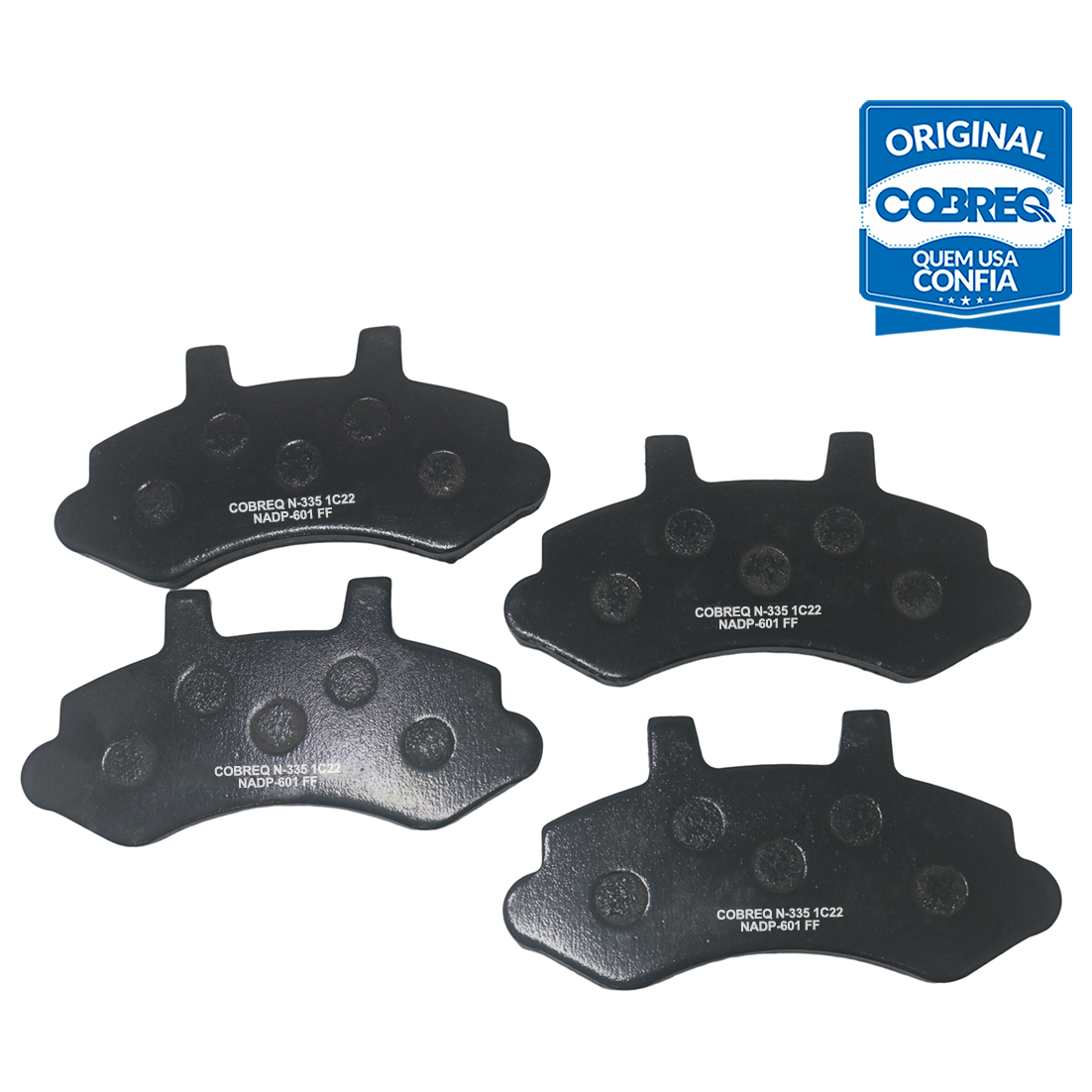 Pastilha de Freio Dianteira para Chevrolet Silverado - Cobreq - N-335